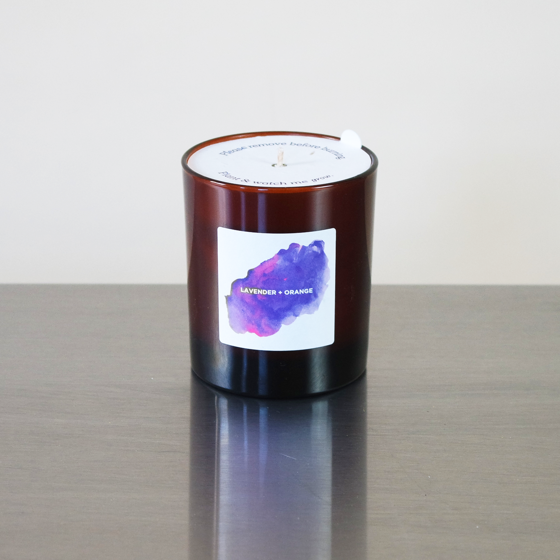 Lavender & Orange Candle